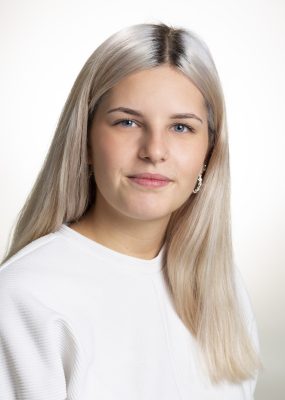Natalie Ranisavljevic, Lehrling Bürokauffrau Geschäftsbereich Technik